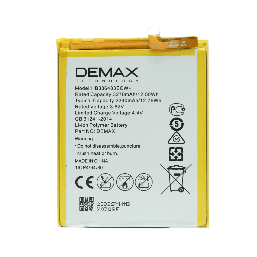 Demax Huawei GR5 2017 Güçlendirilmiş Batarya HB386483ECW+