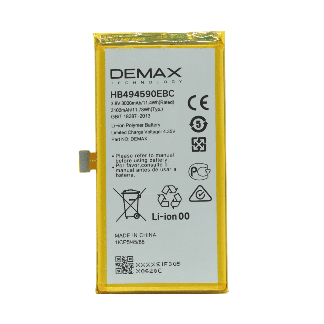 Demax Huawei Honor 7 Güçlendirilmiş Batarya HB494590EBC Demax Huawei Honor 7 Güçlendirilmiş Batarya HB494590EBC