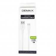 Demax D2 Micro 1 Metre 3.0A Şarj Kablosu