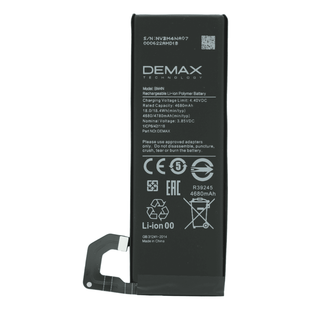 Demax Xiaomi Mi 10 5G Güçlendirilmiş Batarya BM4N Demax Xiaomi Mi 10 5G Güçlendirilmiş Batarya BM4N