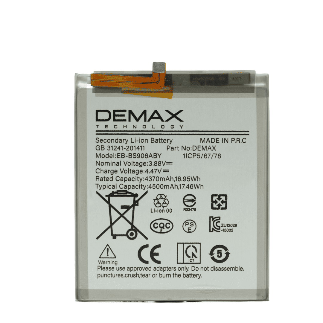 Demax Samsung Galaxy S22 Plus Güçlendirilmiş Batarya EB-BS906ABY