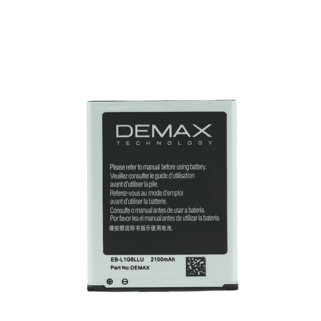 Demax Samsung Galaxy S3 Güçlendirilmiş Batarya EB-L1G6LLU Demax Samsung Galaxy S3 Güçlendirilmiş Batarya EB-L1G6LLU